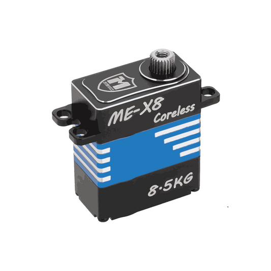 Coreless 12.5kg Brushless Servo with Servo Mount and Servo Horn